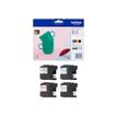5014047567001-Brother LC225XL/LC227XL - Pack de 4 - noir, cyan, magenta, jaune - cartouche d'encre origi-P_79396510_12-7