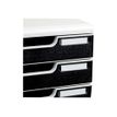 9002493023932-Exacompta Modulo - Module de classement 5 tiroirs - gris lumière/noir-P_79396954_2-1