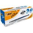 BIC VELLEDA 1721 - Pack de 24 marqueurs effaçables - pointe fine - bleu