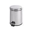 3700008512747-Techline - Poubelle à pédale inox 5L - couvercle basculant-P_79397323_1-0