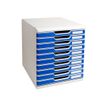 9002493023949-Exacompta MODULO Classic - Bloc de classement 10 tiroirs - A4 Plus - bleu-P_79397356_1-0