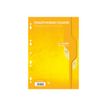 Calligraphe - feuilles simples A4 - 100 pages - grands carreaux (Seyes) - perforées - jaune