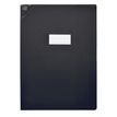 Oxford Strong Line - Protège cahier sans rabat - 24 x 32 cm - noir opaque