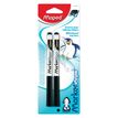 Maped Marker'Peps - Pack de 2 marqueurs effaçables - pointe fine - noir
