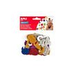 8410782134862-APLI kids - 50 Adhésifs décoratifs en mousse - couleurs vives - motifs chiffres-P_79398854_1-0