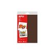 8410782135791-APLI kids - 10 Feuilles de feutrines - A4 - Brun-P_79398871_1-0