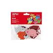8410782137856-APLI kids - Forme à décorer - 18 feutrines - animaux-P_79398894_1-0