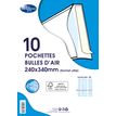 3240180237071-La Couronne - 10 Pochettes bulles - 240 x 340 mm - autocollant - blanc-P_79399387_1-0