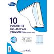 3240180237088-La Couronne - 10 Pochettes bulles - 270 x 360 mm - autocollant - blanc-P_79399388_1-0