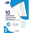3240180237101-La Couronne - 10 pochettes bulles - 350 x 470 mm - autocollant - blanc-P_79399390_1-0