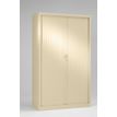 3219095501034-Armoire haute monobloc Class 900 - 180 x 90 x 43 cm - corps et rideaux beige-P_79401191_1-0