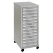 2012349931455-Module de rangement à roulettes 12 tiroirs - gris-P_79401257_1-0