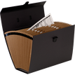 0043859654512-Fellowes Bankers Box - Maletín organizador acordeón negro 19 compartimentos--2