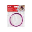 8410782140993-Apli - Kit artisanal de bijoux - 1.5 x 5 mm - rose - fil métallique-P_79402647_1-1
