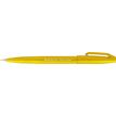 Pentel - Feutre pinceau à pointe souple - jaune