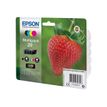 8715946626048-Epson 29 Fraise - Pack de 4 - noir, cyan, magenta, jaune - cartouche d'encre originale-P_79402997_3-7