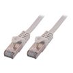 MCL Samar - Netwerkkabel - RJ-45 (M) naar RJ-45 (M) - 2 m - foiled unshielded twisted pair (F/UTP) - CAT 6 - gevormd, zonder haken, met strengen - grijs