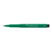 4005401674788-Faber-Castell PITT Artist Pen - Feutre pinceau à pointe souple - permanent - vert phtalo f-P_79403847_1-0