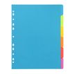 3135251537313-Viquel Happy Fluo - Intercalaire 6 positions - A4 Maxi - polypropylène coloré-P_79405034_2-1