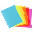 3135251537313-Viquel Happy Fluo - Intercalaire 6 positions - A4 Maxi - polypropylène coloré-P_79405034_3-2