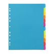 3135251547312-Viquel Happy Fluo - Intercalaire 12 positions - A4 Maxi - polypropylène coloré-P_79405035_2-1