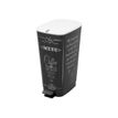 KIS by CEP - Poubelle plastique 45L - noir