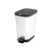 KIS by CEP - Poubelle plastique 45L - gris