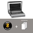 0043859522255-Fellowes Galaxy 500 - machine à relier / relieuse perforeuse manuelle - perfore 28 feuilles - relie 50--6