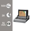 043859522262-Fellowes Galaxy-E 500 - machine à relier / relieuse perforeuse éléctrique - perfore 25 feuilles - rel--1