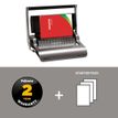 043859651252-Fellowes Quasar +500 - machine à relier / relieuse perforeuse manuelle - perfore 25 feuilles - relie 50--6