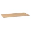 0400794088572-Caisson bout de bureau SUNDAY blanc + top L95 cm imitation Chêne - P 60 cm - 3 tiroirs-P_79408857_2-1