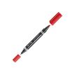 4007817186305-STAEDTLER Lumocolor duo - marqueur biseau double pointe - permanent - rouge - 1.5- 4 mm / 0-P_79408907_3-2