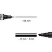 4007817186398-STAEDTLER LUMOCOLOR Duo - Marqueur permanent - double pointe fine et biseautée - noir-P_79408910_6-5
