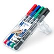 4007817348079-STAEDTLER Lumocolor duo - Pack de 4 marqueurs permanents - double pointe fine et moyenne - -P_79408912_2-1