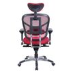 3760185025034-Fauteuil de bureau TECKNET - accoudoirs réglables - appuie-tête réglable - Rouge bordeau-P_79408939_4-3