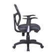 3760185027557-Fauteuil de bureau PHOENIX - accoudoirs fixes - Gris-P_79408940_3-2