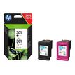 0889894508898-HP 301 - Pack de 2 - noir et 3 couleurs - cartouche d'encre originale (N9J72AE)-P_79409109_40-15
