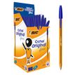 BIC Cristal Fine - 50 Stylos à bille - bleu
