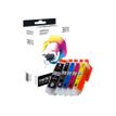 3700654256187-Cartouche compatible Epson 33XL Orange - Pack de 5 - noir, noir photo, cyan, magenta, jaune-P_79409389_2-1