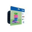 5014047567186-Brother LC221 - Pack de 4 - noir, cyan, magenta, jaune - cartouche d'encre originale-P_79409598_2-1