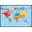 3592930007817-Poster pédagogique Monde - 52 x 76 cm - Bouchut--0