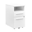 2012349336021-Caisson bout de bureau YES ! - Profondeur 60 cm - top court 42 cm - Blanc-P_79409692_1-0