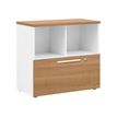 2012349337967-Rangement bas YES ! - L80 x H74 x P42 - 2 cases / 1 tiroir - Façade et dessus merisier-P_79409771_1-0