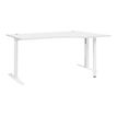 3483600713698-Bureau compact 90° à droite YES ! - 160 cm - Pieds métal fixes - Blanc-P_79409824_1-0