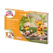 4007817320051-FIMO kids create&play Crazy Animals Monkey + Giraffe - kit de pâte à modeler-P_79410160_2-0