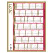 3371017525365-Quo Vadis - Calendrier mural - Français - Classic - Jaune - 14 mois de décembre à janvier - 43x33,5 cm - Papier Clairefontaine blanc - Fabri--1
