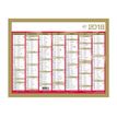 3371017525372-Quo Vadis - Calendrier mural - Français - Classic - Jaune - 14 mois de décembre à janvier - 27x21 cm - Papier Clairefontaine b-P_79410344_3-2