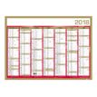 3371017525389-Quo Vadis - Calendrier mural - Français - Classic - Jaune - 14 mois de décembre à janvier - 55x40,5 cm - Papier Clairefontaine b-P_79410345_3-2