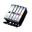 3584770895266-Cartouche remanufacturée Canon CLI-571XL/PGI-570XL - pack de 5 - noir x2, cyan, magenta, jaune - Uprin--1