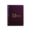 3462620070189-Bequet - Protège-menu "Linéa" - bordeaux - 24 x 31,5 cm-P_79412100_2-1